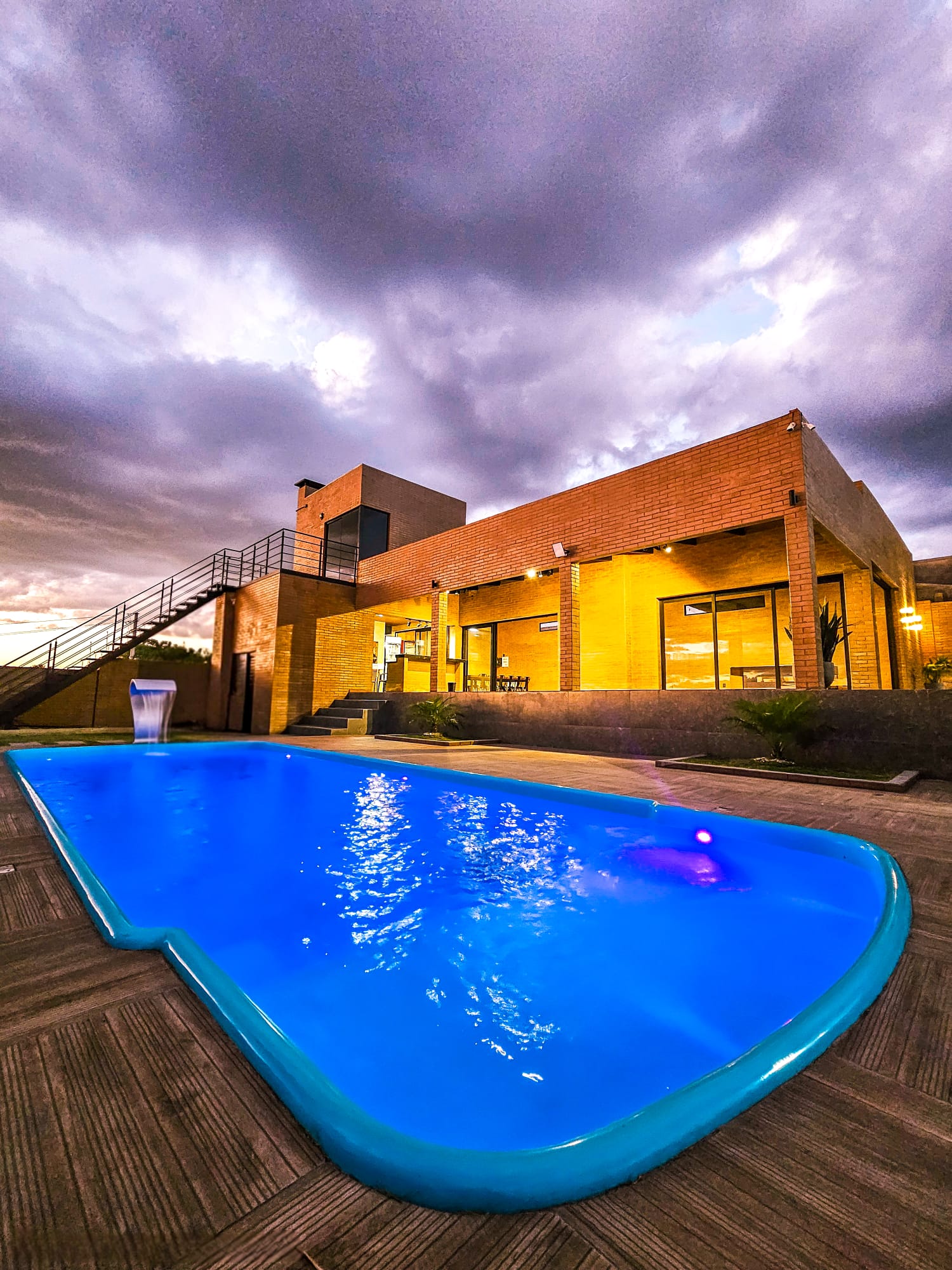 Atardecer en la sierra